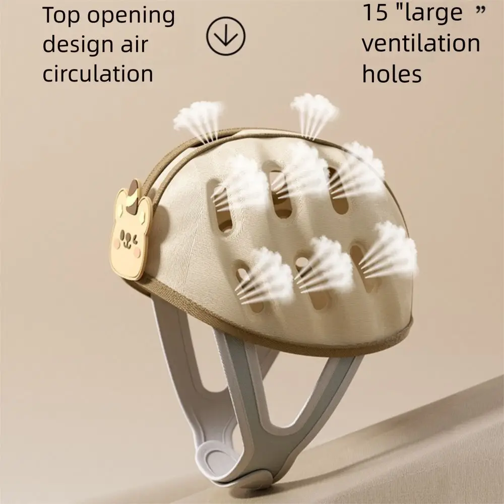 

No Bumps Baby Safety Helmet Breathable 360-Degree Protection Newborn Bumper Cap Comfortable To Wear Ultra-Light