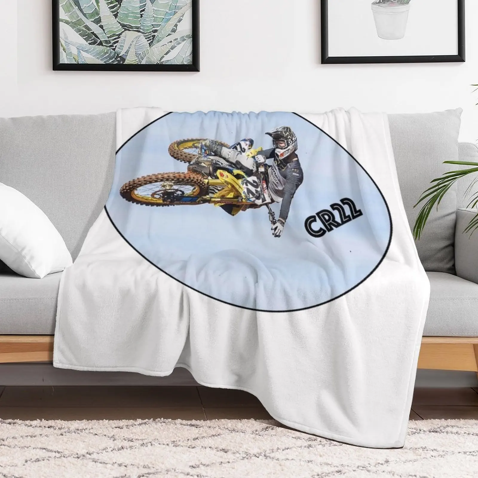 

Chad Reed 22 Throw Blanket Travel Thermal valentine gift ideas Blankets