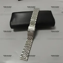 20MM 22MM Silver Stainless Steel Bead Of Rice Watch Band Bracelet Fit For OMG SKX007 Dive Watch