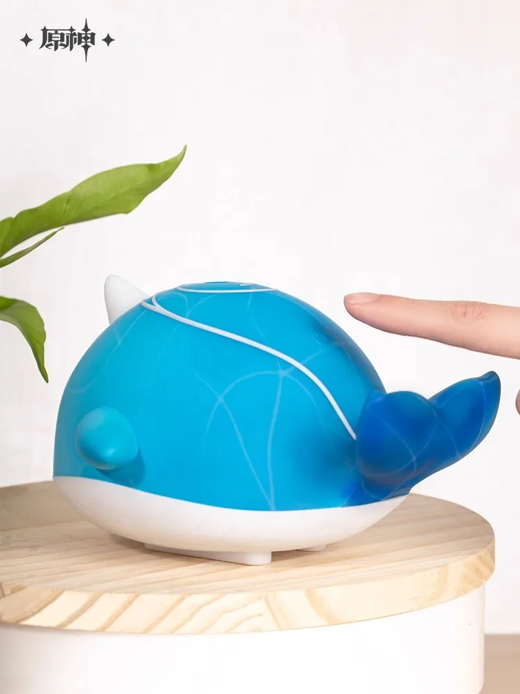 GameGenshin Impact Anime Official Whale Of Swallowing The Sky Humidifier Can Light Up Game Peripheral DIY Supplies Holiday Gift