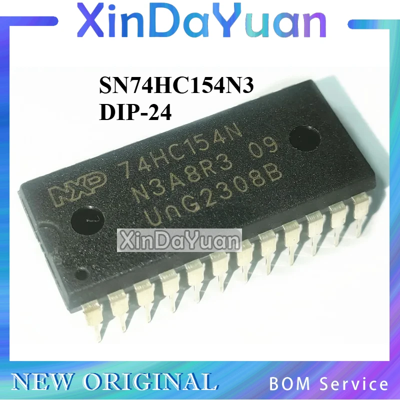 5 pcs SN74HC154N 74HC154 SN74HC154N3 DIP-24 Signal Switch Chip