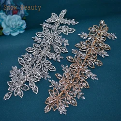 DZ087 Crystal Wedding Headband Rhinestone Women Headwear Bridal Tiara Hairbands Wedding Hair Accessories for Banquet Headpieces