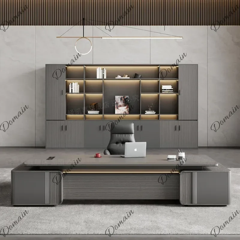 Yr G Ornament Monitor Office Desk Motivational Laptop Workstation Accessories Office Desk Craft Table Schreibtisch Luxury Furnit
