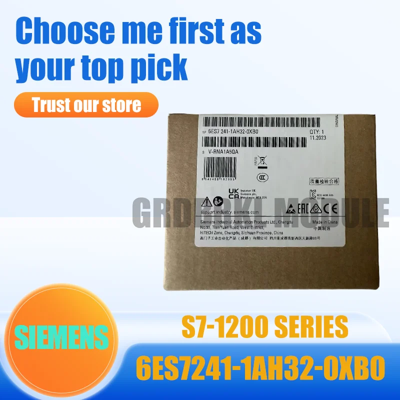 

Совершенно новый оригинальный коммуникационный модуль SIEMENS 6ES7241-1AH32-0XB0 6ES7 241-1AH32-0XB0 S7-1200