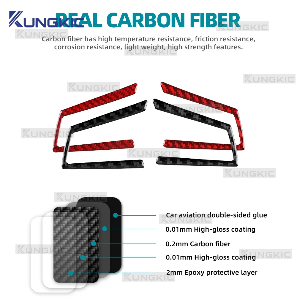 ملصق زر عجلة قيادة السيارة من ألياف الكربون الناعمة لسيارة Mazda MX-5 MX5 Miata Roadster ND ND2 MK4 2015-2025/Fiat 124 2016-2020