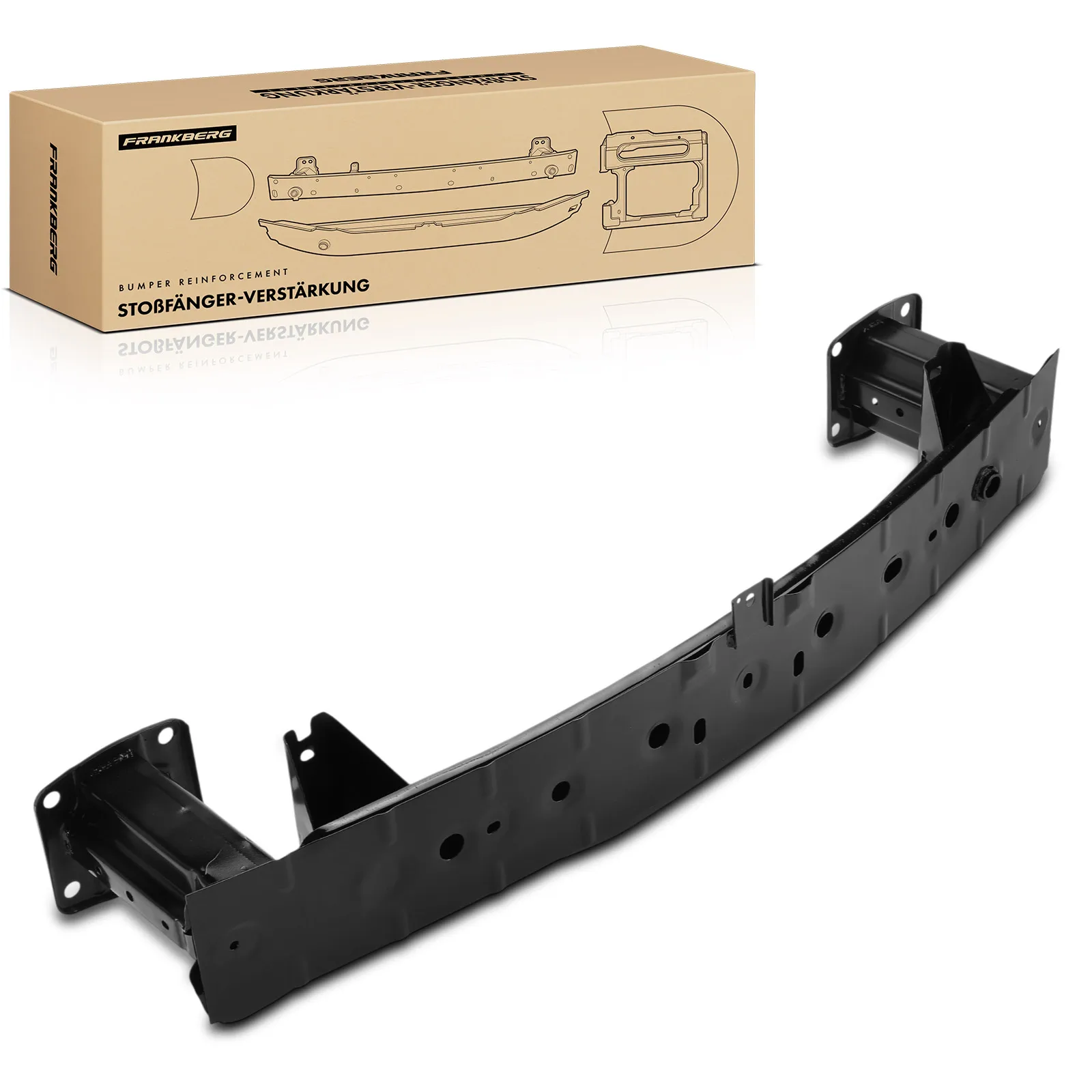 Frankberg 1x Bumper bumpers Carrier Vooras Links Rechts voor Mazda CX-5 GH KE 2011-2017 S3041GR01AS0N KD5350070