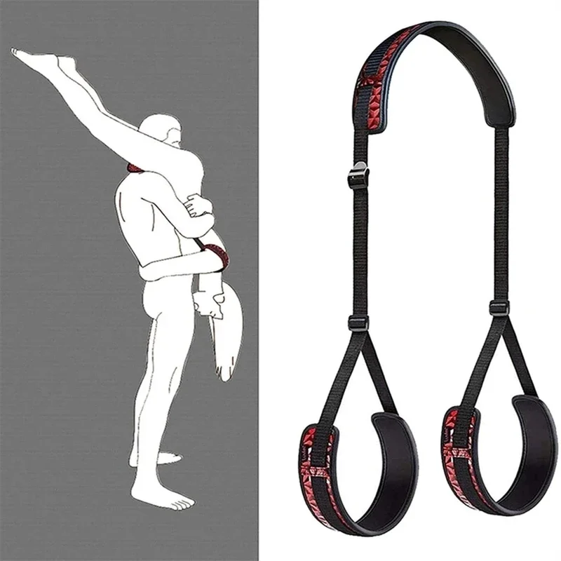 For Couples Self Bandage Belt BDSM Sets Sex Swing Bondage Leg Spreader Fetish Rope SM Slave Harness Adult Couple Toys