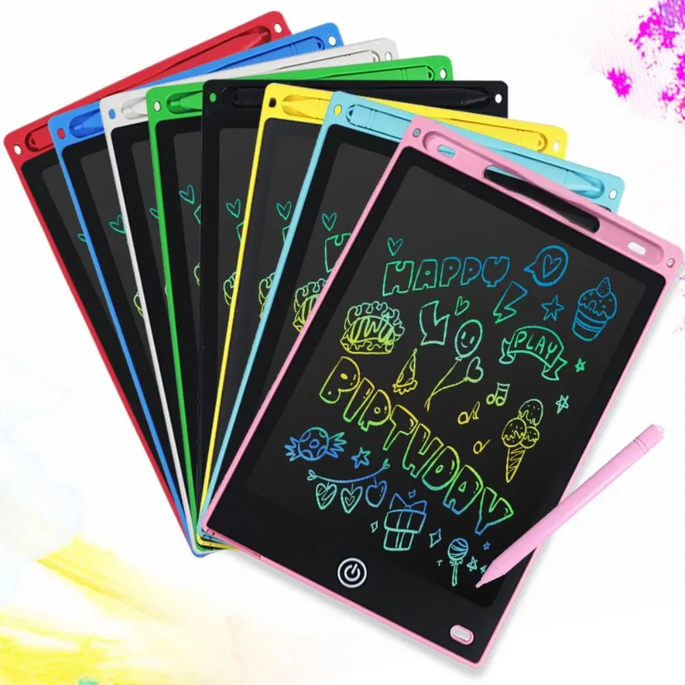 8.5 Inch LCD Drawing Tablet Erasable Portable Doodle Board Reusable Colorful Screen Electronic Tablet Board Christmas Gift