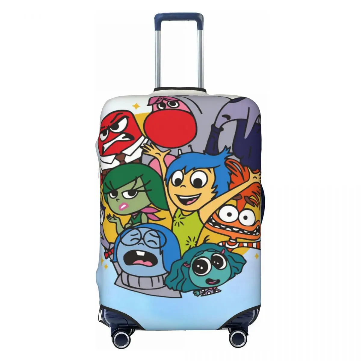 

Custom I-Insides Cartoon Out Suitcase Cover Elastic Luggage Covers Protector for 18-32 inch