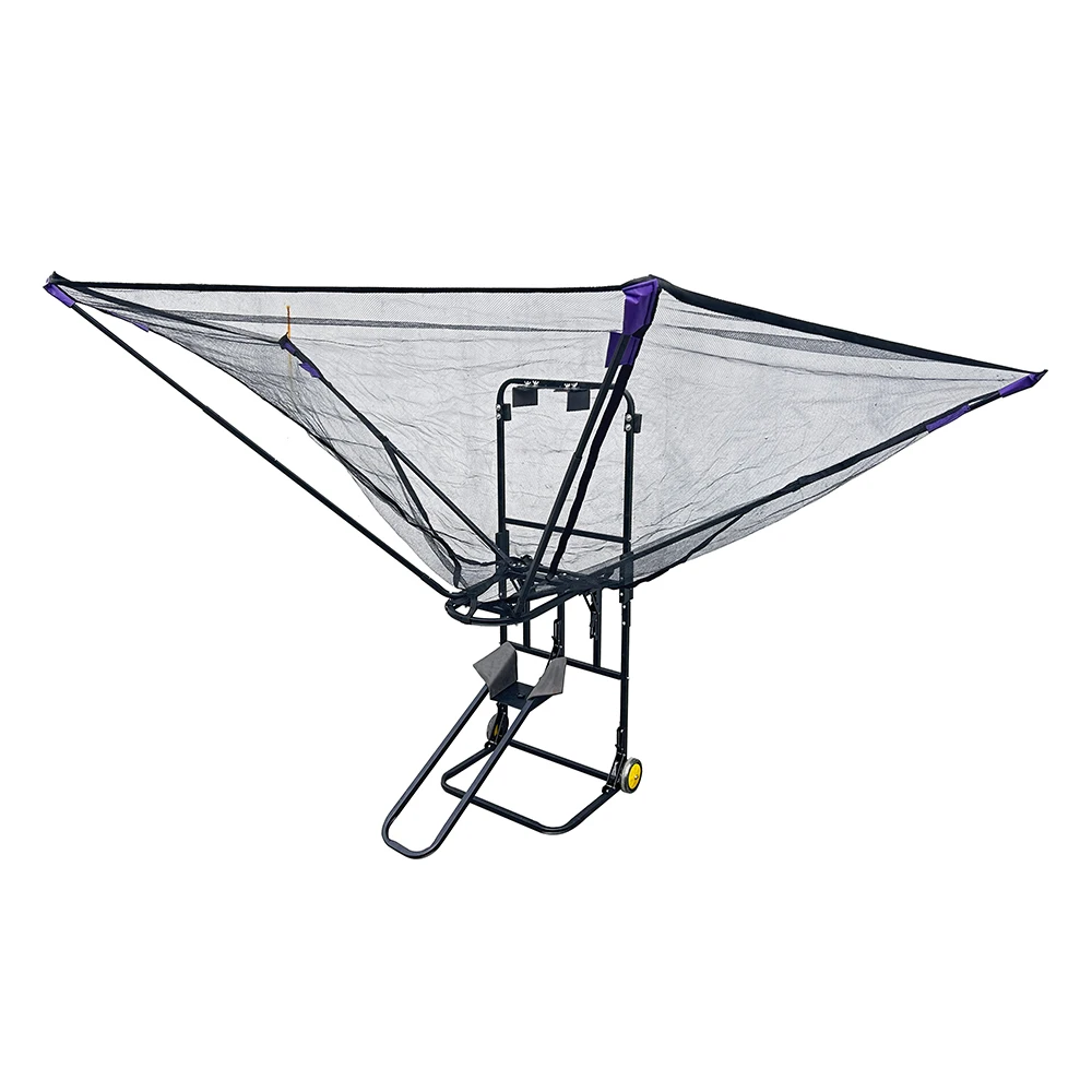 Basketball Shot Trainer Rebounder with Net Return System Basketball Rebounder Return System Training Equipment