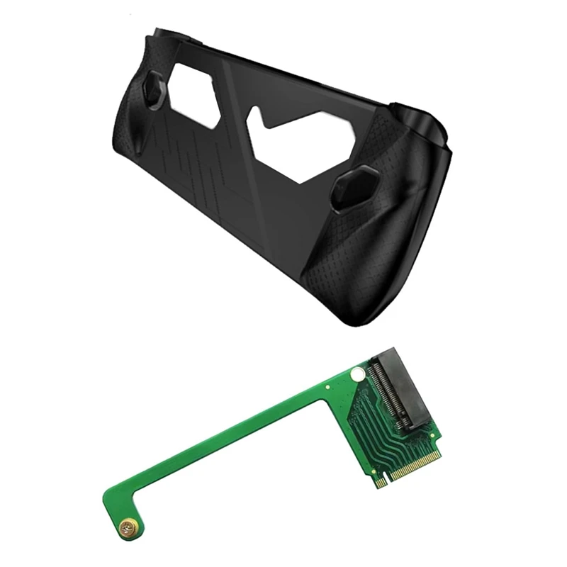 For Rog Ally M2 NVME Transfer Card 2280 Pcie 4.0+Silicone Case For Rog Ally Modified M2 Hard Drive Game Accessories