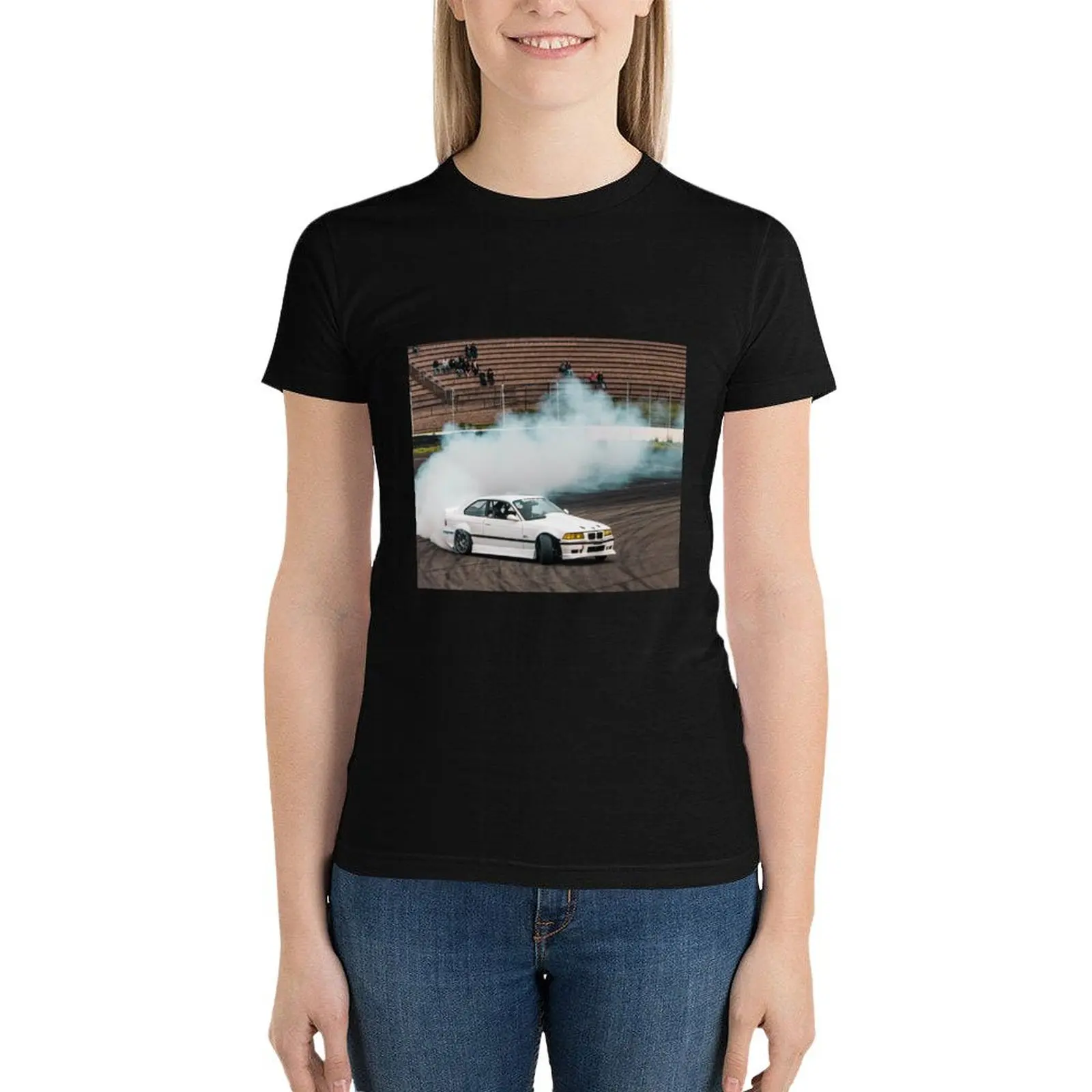 V8 E36 Drift T-Shirt Female clothing lady clothes tshirts woman