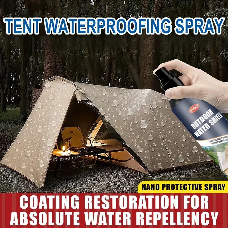 Sneaker Protector Spray - IFUBO アウトドア防水スプレー 55ml - テント、ジャケット、靴、ヘルメット、スノーブーツ用ナノコーティング、全天候型保護