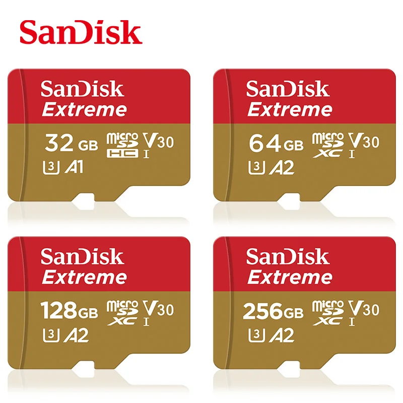 SanDisk high-speed 32GB 64GB 128GB 256GB 100MB/S Micro SD card UHS-1 Class10TF32GB flash memory card storage mini memory card