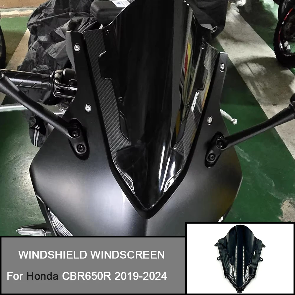 

Для HONDA CBR650R CBR 650R CBR650 CBR 650R 2019 2020 2021 2022 2023 2024 лобовое стекло мотоцикла, спортивный обтекатель