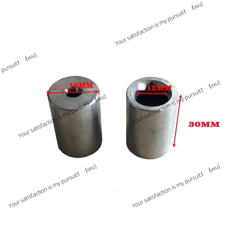1pcs Stainless Steel Deep Well Pump Accessories Submersible pump bushing shaft Rubber Bearing Coupling