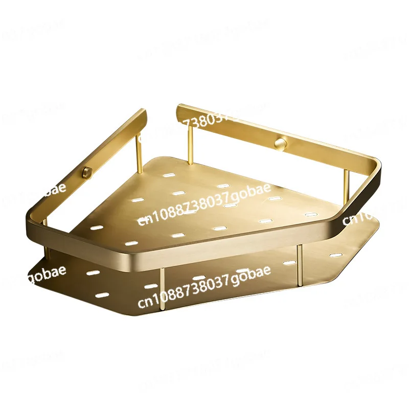 

Полностью медная сетчатая корзина для унитаза, полка для хранения в ванной комнате, угловая стойка для душа