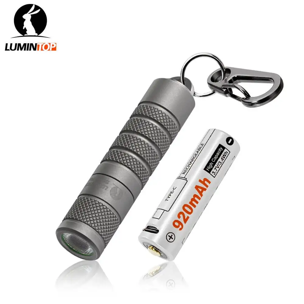 Lumintop Silver Fox 760 Lumens EDC Keychain Flashlight