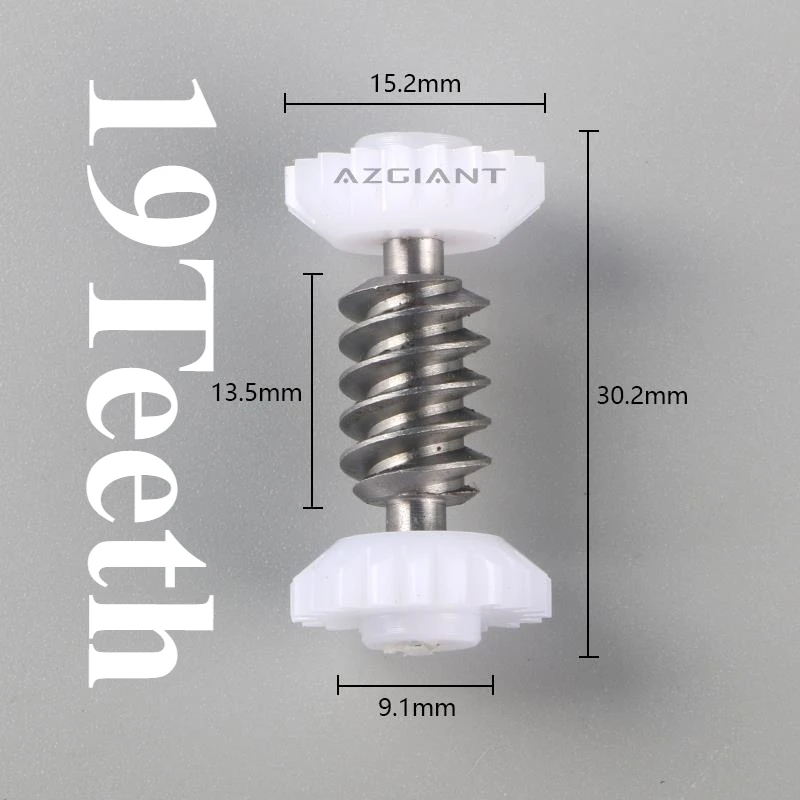 AZGIANT 기아 셀토스 소울 NIRO K900 V8 MK1 MK2 자동차 사이드 백미러 접이식 모터 수리 자동차 액세서리, 기어 코그, 19T, 1 개