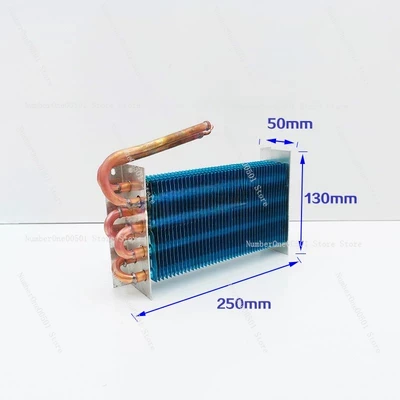 Freezer Refrigerator Refrigeration Freezing Air-cooled Commercial Finned Evaporator Condenser Radiator Pure Copper Pipe