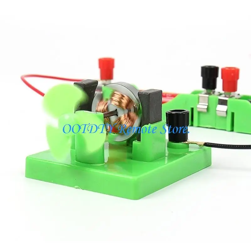  Physics Experiment Motor Open Type Electric Motor Components Electromagnetism Experiment Set for Labs Science Education