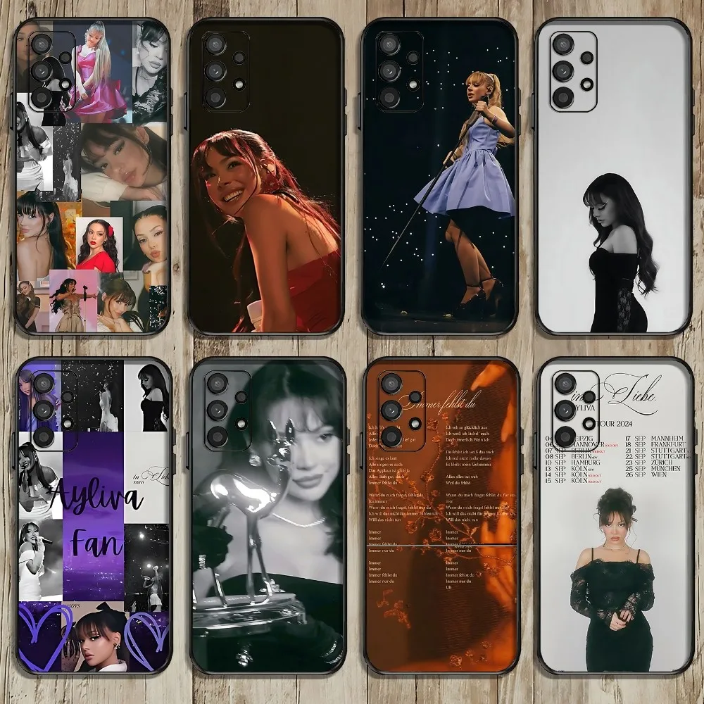 Ayliva She Knows Phone Case For Samsung Galaxy A52 A12 A51 S21 Edge S22ULTRA S23 S24 Plus Ultra Black Cover