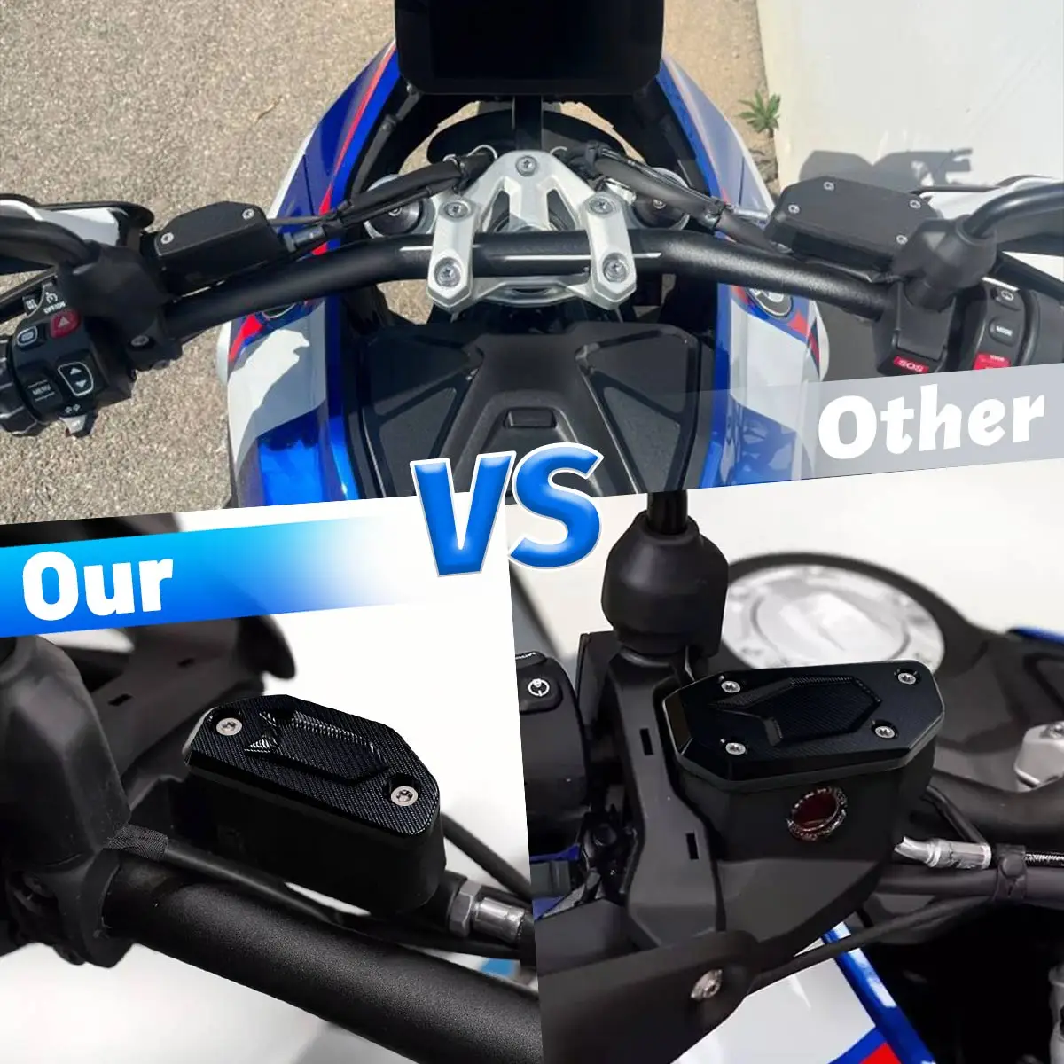 Per BMW R1300GS 2023-2024 Accessorio freno + tappo olio serbatoio frizione