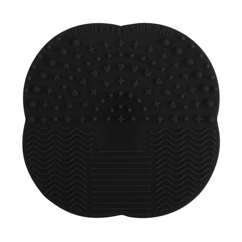 1pcs Four leaf Shaped Makeup Brush Cleaning Pad With Suction Cup Beauty Tool Makeup Brush Cleaner Mat Makeup Accessories