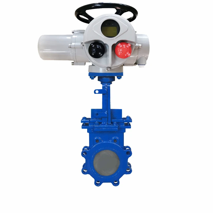 

Explosion-proof On/off Type Electric Knife 2 Inch Gate Valve Cast Steel Wafer Multi-turn Motorized Electric Actuator