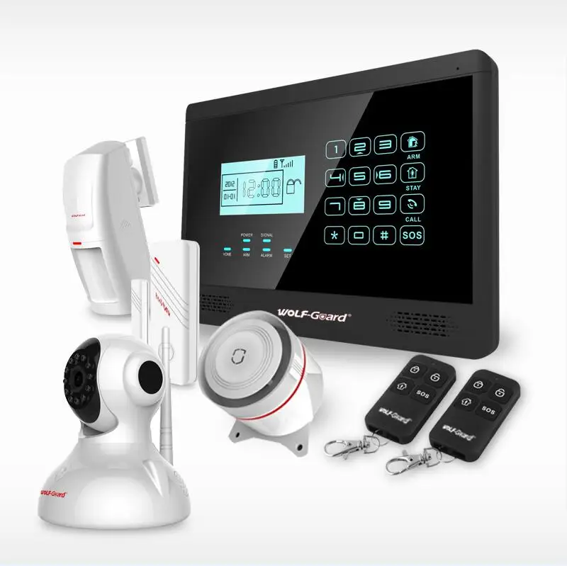 TuyaSmart Life 4G WIFI Wireless Auto Bug Listening Home & Business Security Alarm WT2BX with 2-Year Warranty