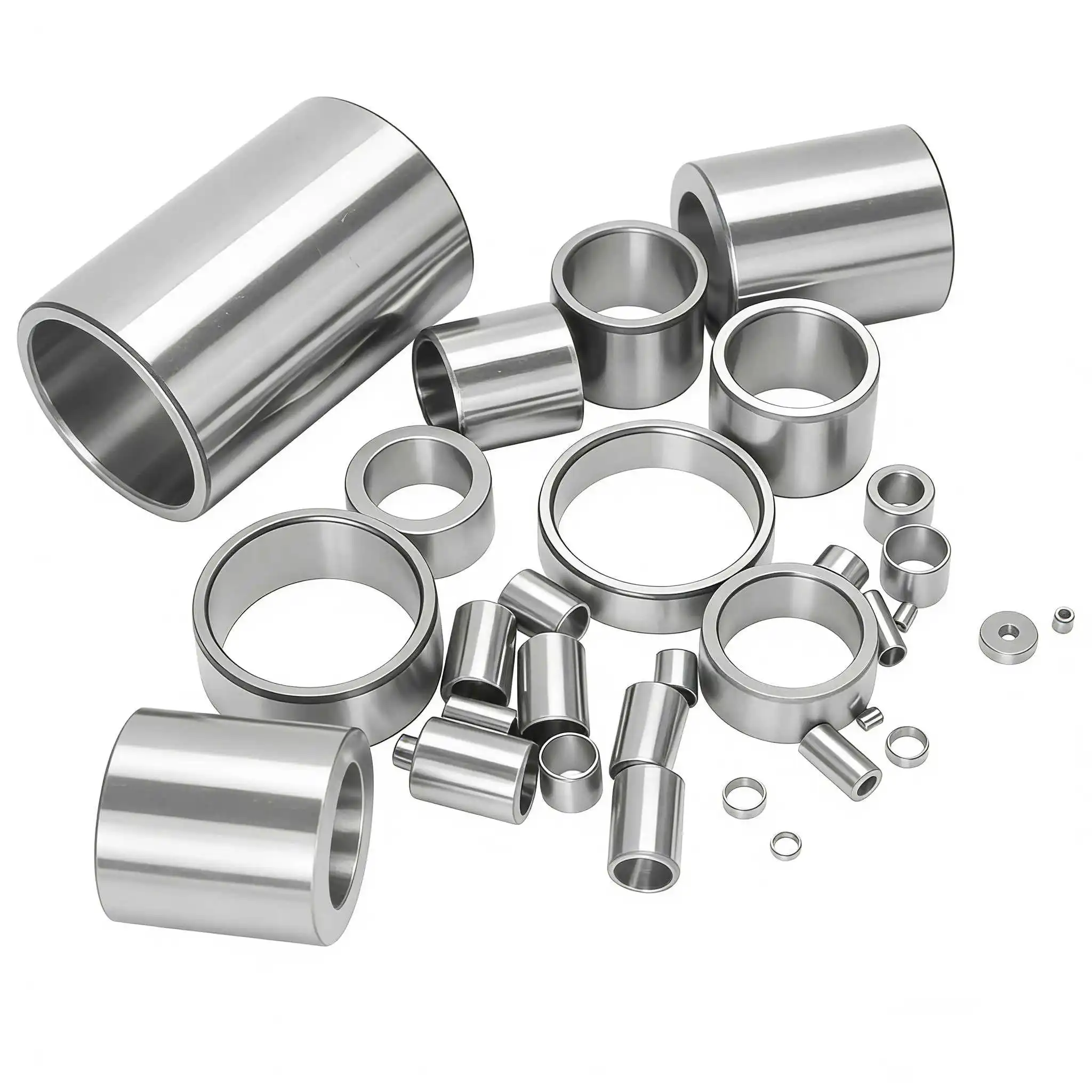 304 Stainless Steel ID 6/7/8/9/10/12mm Unthreaded Hollow Standoff Spacer Sleeve Bushing Washer Gasket Round Spacer Length 2-40mm