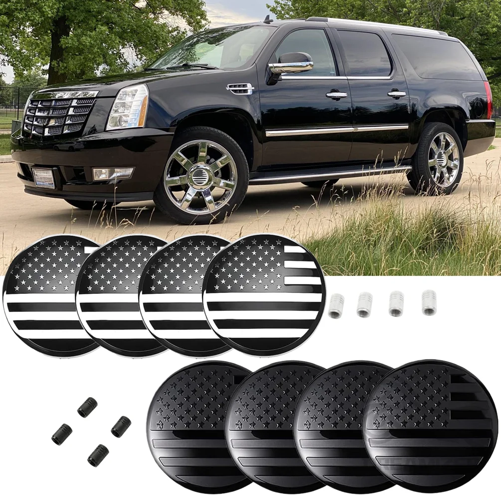

3.25 inches 83mm Wheel Center Hub Caps Covers fit Most 20 22 Rims For Suburban Silverado Tahoe For GMC Sierra