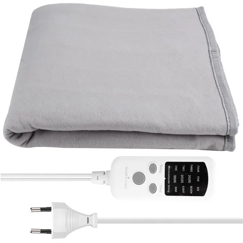 AEE4-220V Electric Blanket For Bed Heating Blankets Smart Control Switch Heating Mat 80X150cm EU Plug