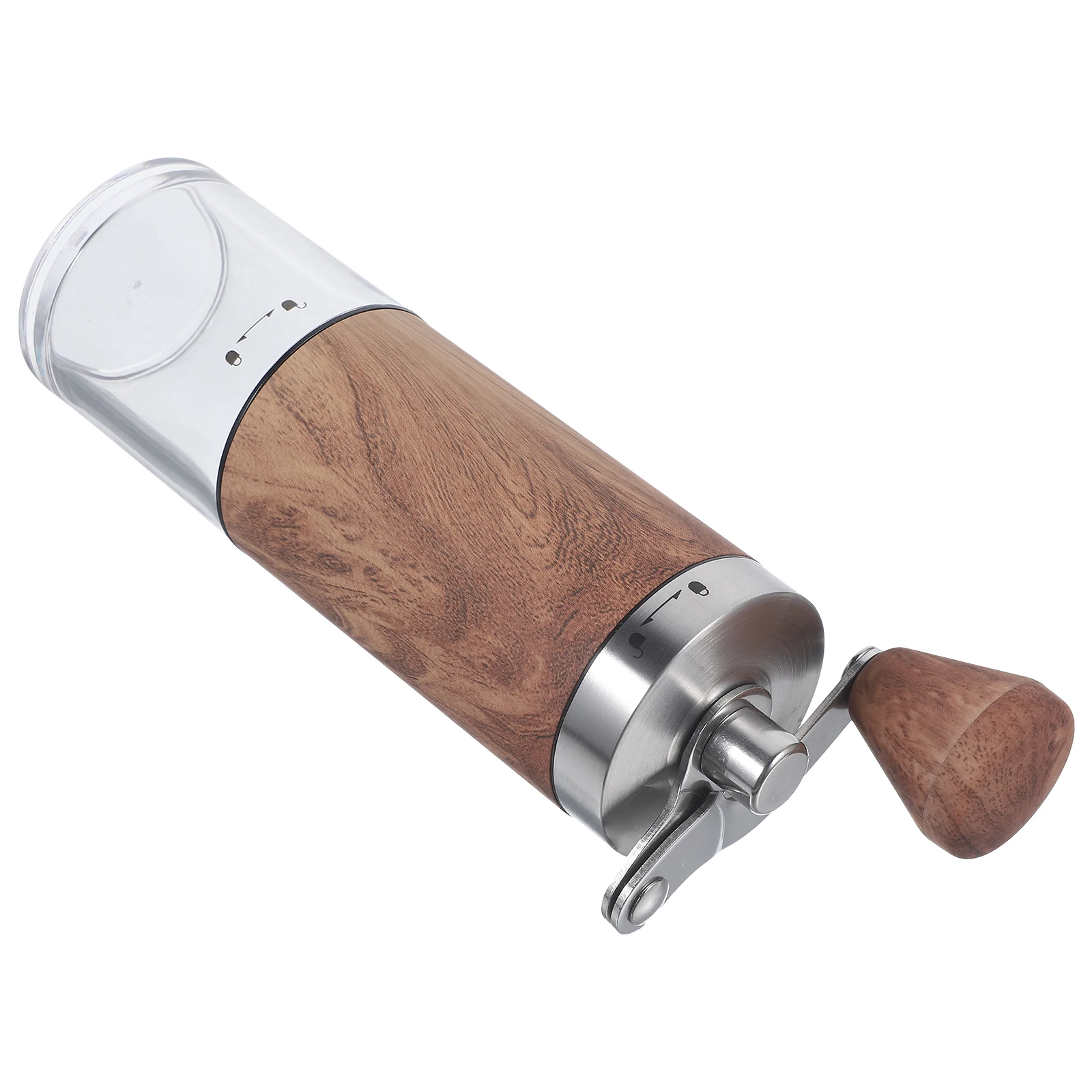 

Manual Coffee Grinder Hand Crank Portable Ceramic Burr Grind Beans Salt Pepper Stainless Steel ABS Handheld Travel