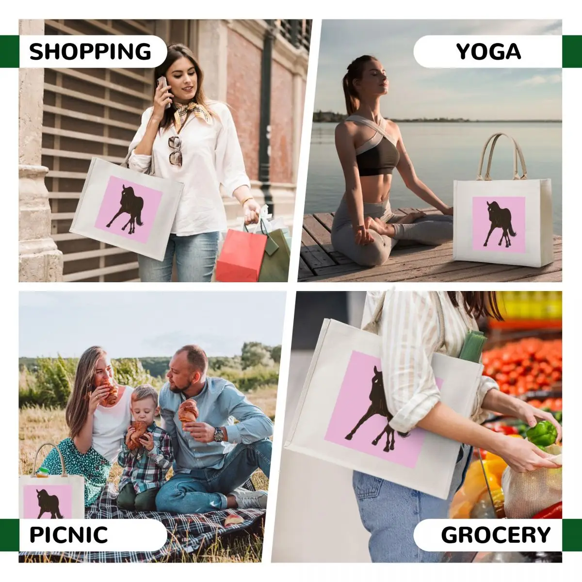 Dia Trot Half Pass Tote Bag Lady bag bags for women Woman shopper bag