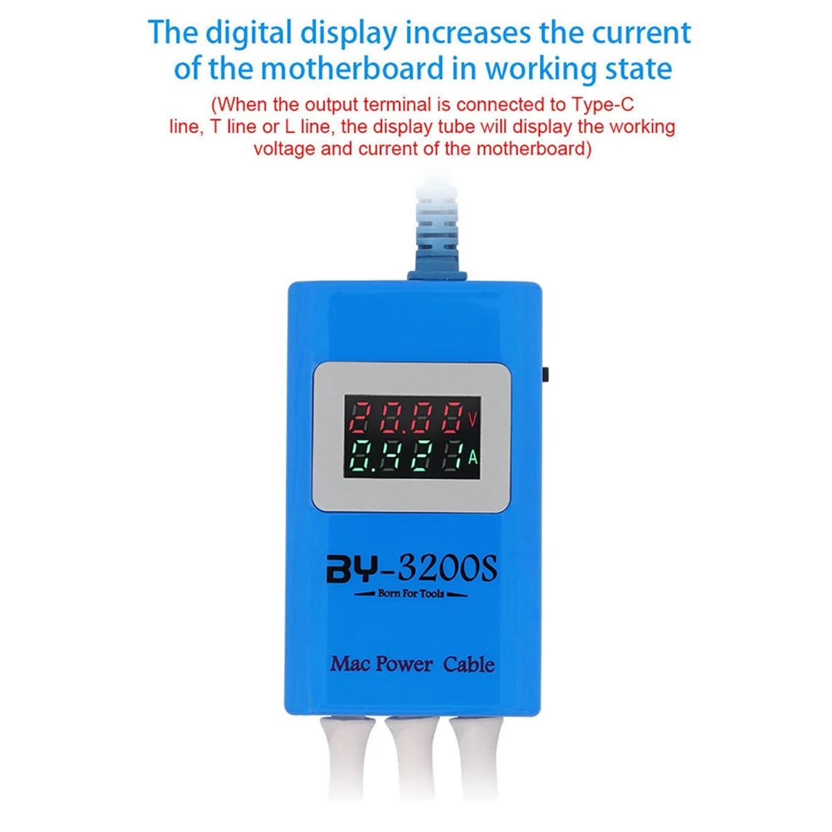 【سعر ساخن】 كابل طاقة التمهيد للوحة المنطقية لجهاز Mac-Book من BY-3200S لأداة كابل التمهيد لإصلاح BATLOW