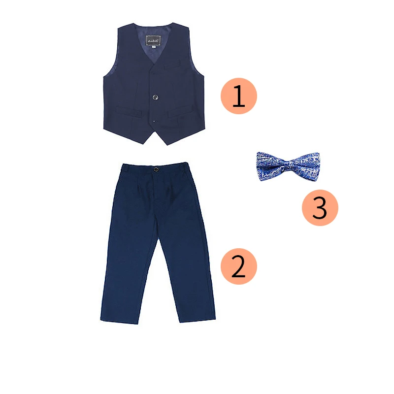 Jungen und Kinder anzug Set Mantel, Hemd, Jacke, Hose, Fliege optionales Kleid 5 6 7 8 9 10 11 12 13 14 15 16 Jahre alte Rede