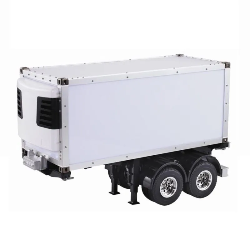 

TOUCAN 20ft RC Reefer Semi Trailer Container for 1/14 DIY TAMIYA Tractor Truck Realistic Transport Model