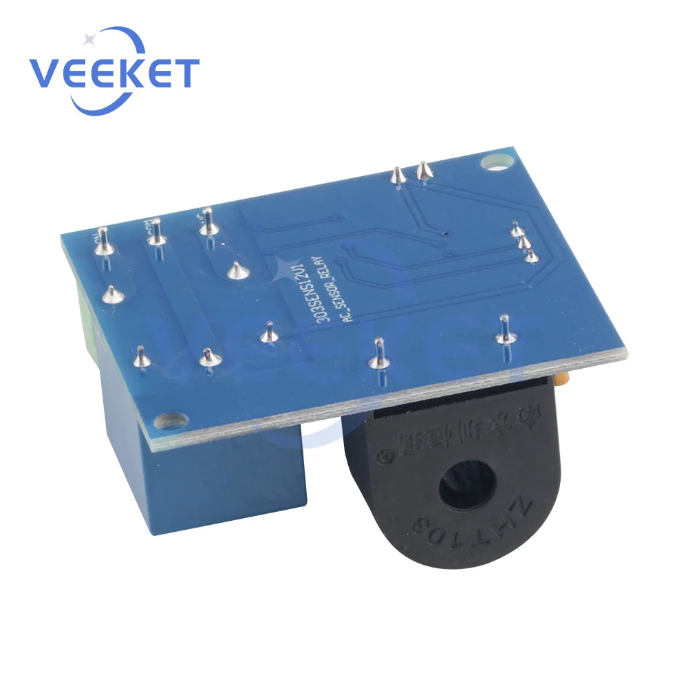 AC Current Sensor 5V 12V 12V Relay Module High Precision Current ZMCT103C Transformer 5A Detection Board Sensor Module