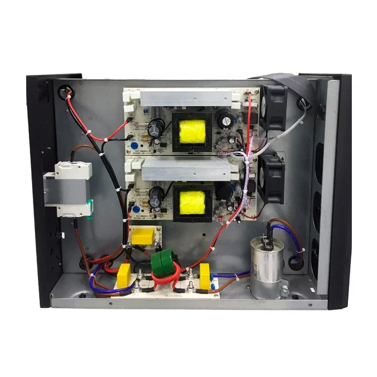 เครื่องสำรองไฟแบบออนไลน์ (UPS) ขนาด 6kVA ระบบแปลงกระแสไฟฟ้าสองชั้น พร้อมแบตเตอรี่ภายนอกสำหรับทีวี ช่วยปรับสมดุลแรงดันไฟฟ้า เหมาะสำหรับทีวี