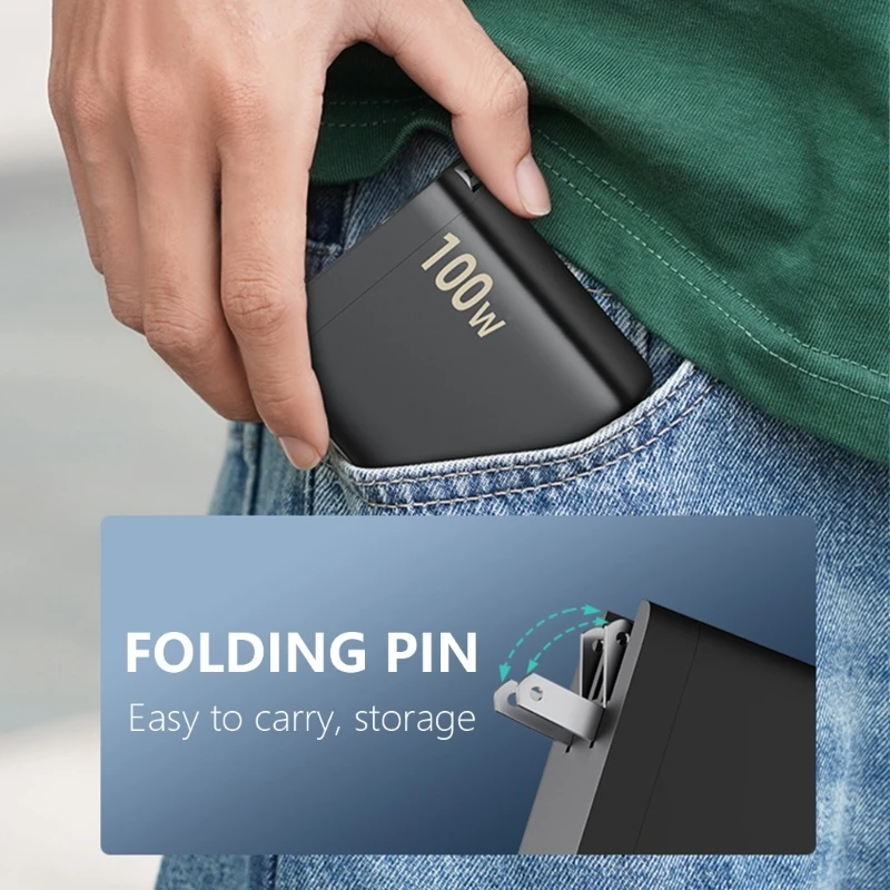 

Высокоэффективная зарядная док-станция 100 Вт с интеллектуальным контролем температуры