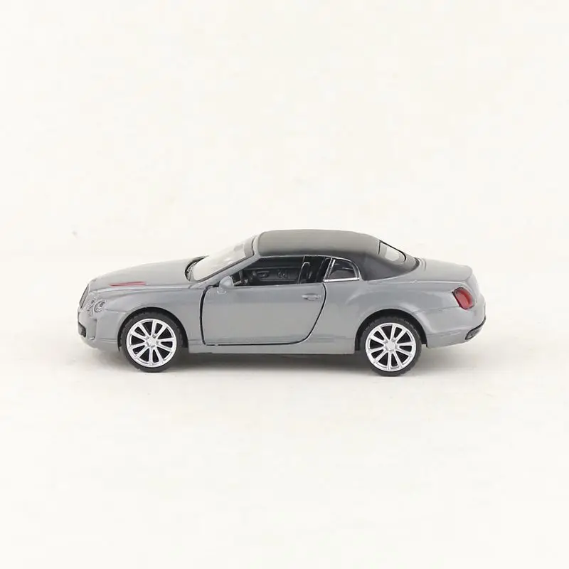 1/43 Bentley Continental ISR Diecast Miniature Metal Toy Model Supersports Pull Back Doors Openable Collection Match Box Boy