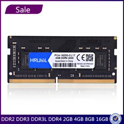 Memoria Ram DDR4 DDR3 DDR2 para portátil, 1GB, 2GB, 4GB, 8GB, 16GB, 1066, 1333, 1600, 1866, 2133, 2400, 2666, Sodimm