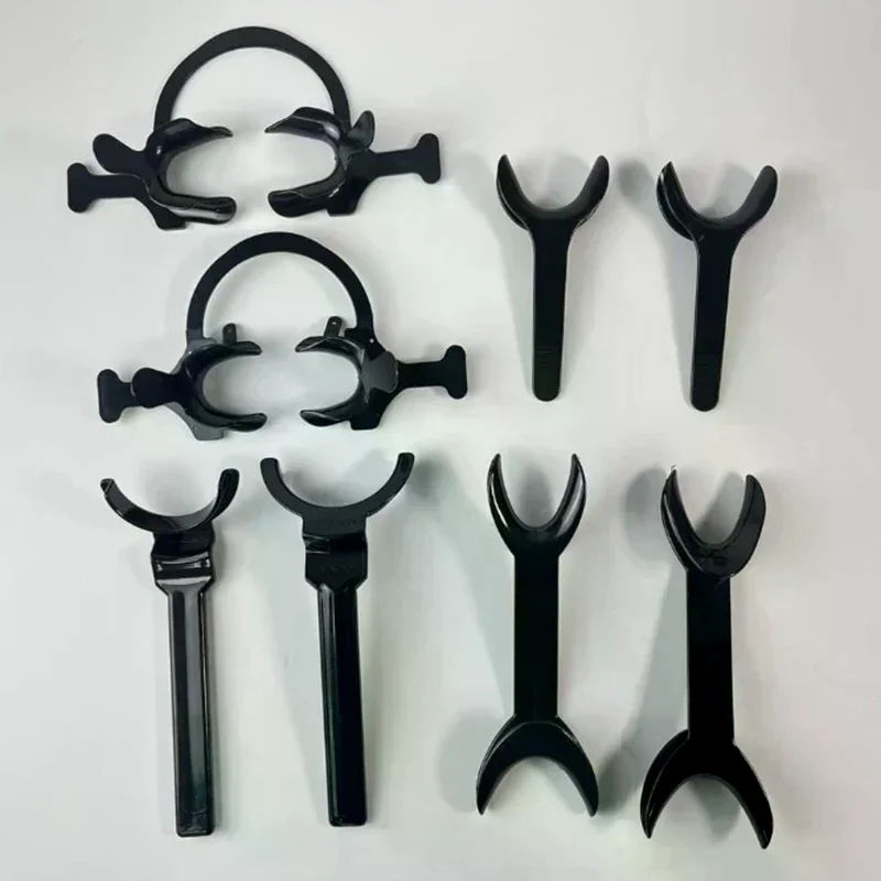 /ACR/Black Dental Plastic Oral Lip Retractor Upper Lower Mouth Opener Expander Dentist Tools