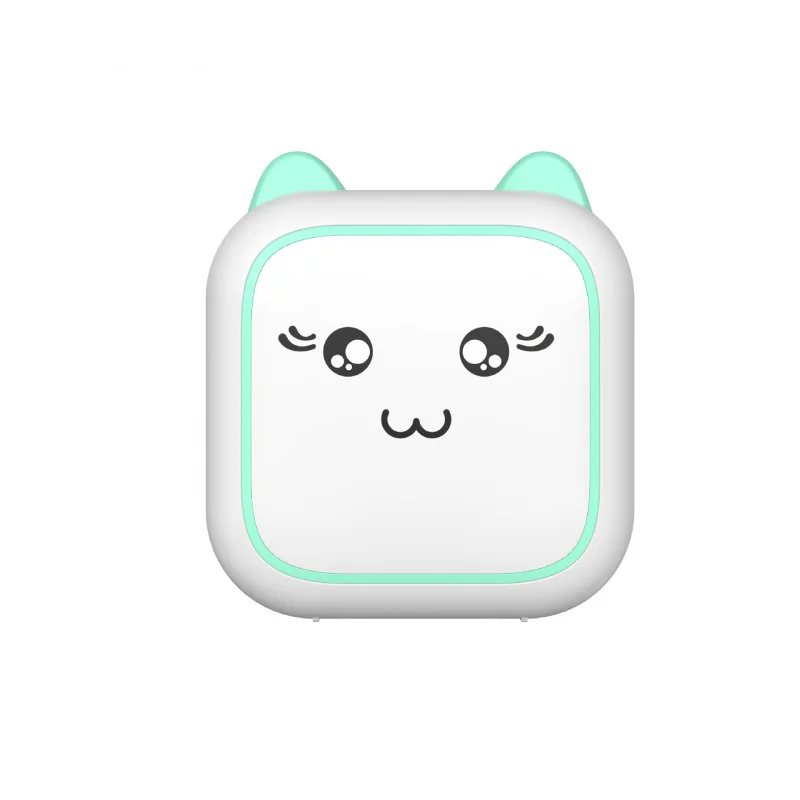 เครื่องพิมพ์พกพาขนาดเล็ก M5 สำหรับนักเรียน แก้ไขข้อผิดพลาดด้วยความร้อน เชื่อมต่อบลูทูธ พิมพ์ภาพถ่าย เอกสาร บันทึกข้อความ