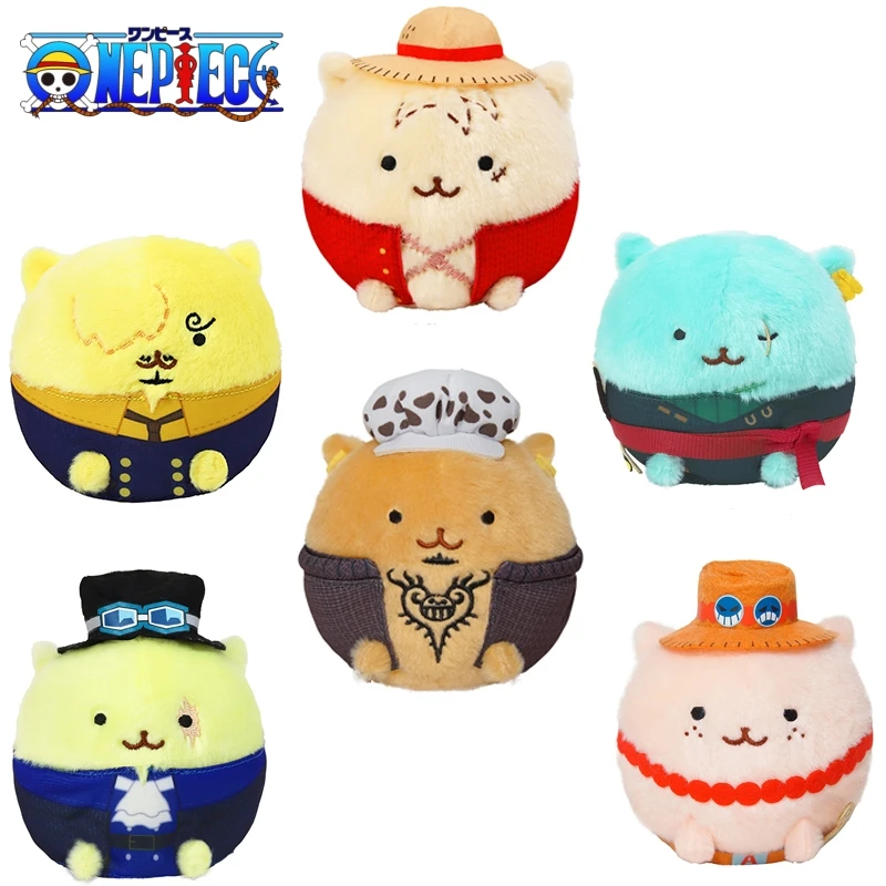 

10cm Stuffed Anime One Piece Plush Dolls Shankusu Donquixote Doflamingo Corazon Marco Pendant Toys Birthday Toy Gifts