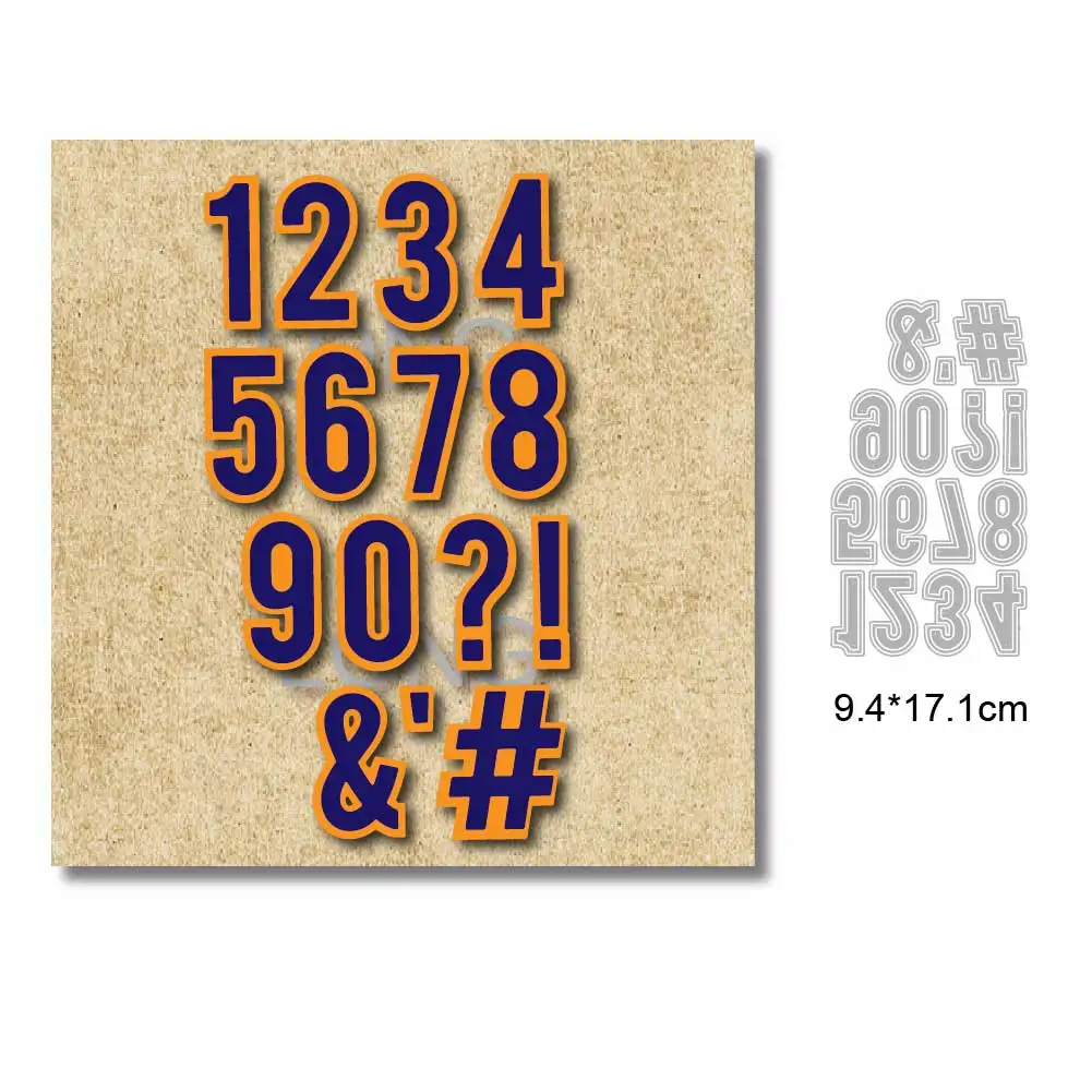 Alphabet Die Cut Metal Cutting Dies Scrapbooking Card DIY Stencil Embossing Folder New Stamps And Slimline Dies Paper Craft