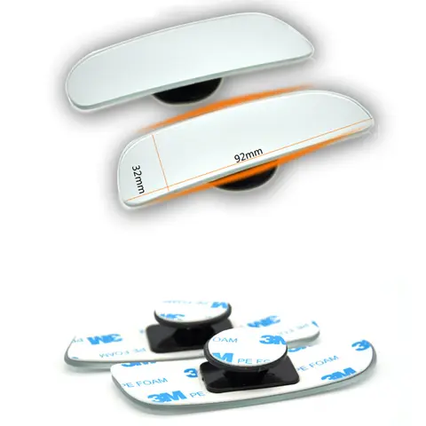 st bilbåge vidvinkel backspegel klar smal dödvinkel backspegel konvex backspegel parkeringsspegel för SUV-bil 10 best sales parkeringsspegel - №1