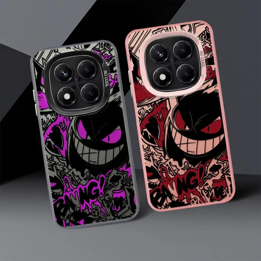 Phone Cover Case for Xiaomi Redmi Note 15 12C 10 12 13C 11 Pro Note 13 12 Pro Plus A2 14C A1 Pokemons Gengars Art