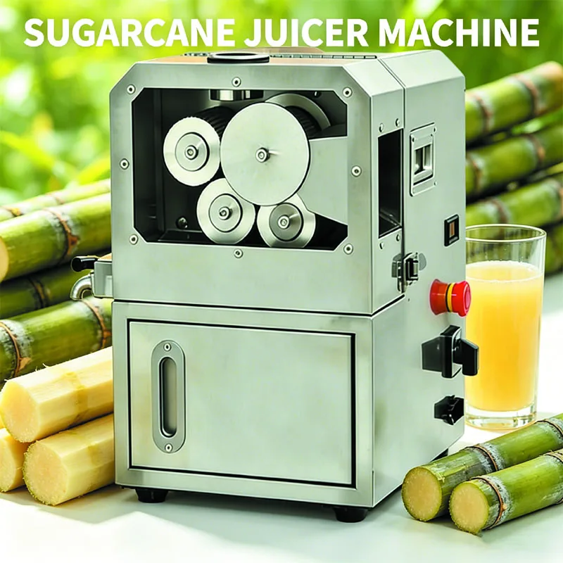 

Промышленный пресс для сахарного тростника из нержавеющей стали, четырехвальный электрический соковыжиматель